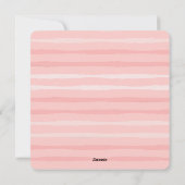 かわいらしピンクサンキュー シーズンカード (裏面)