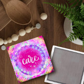 かわいらしピンクフローラ気に 感動的 マグネット