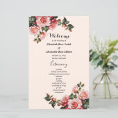 かわいらしピンクレッドローゼウディングプログラム (スタンド正面)