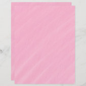 かわいらしピンク水彩スクラップブック作り紙 (正面/裏面)