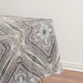 かわいらしピンク色のアステカインスパイア模様 テーブルクロス (インサイチュ)