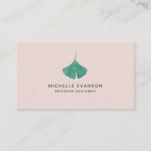 かわいらしピンク銀杏の葉シンプル自然