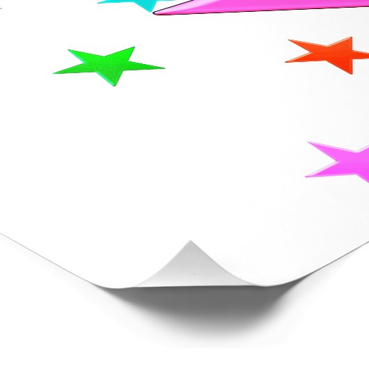 かわいらしピンクIは体操デザイン フォトプリント (角)