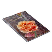 かわいらしピーチの梨の花 ノートブック (右側)