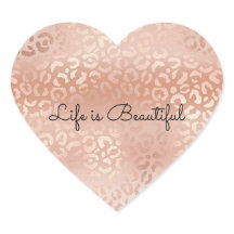 かわいらしピーチヒョウ柄