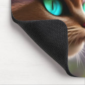 かわいらしファンタジー猫花*モノグラム* マウスパッド (コーナー)