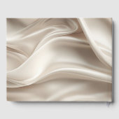 かわいらしフェイクシャンパフェミニンンサ結婚タン ゲストブック (裏面)