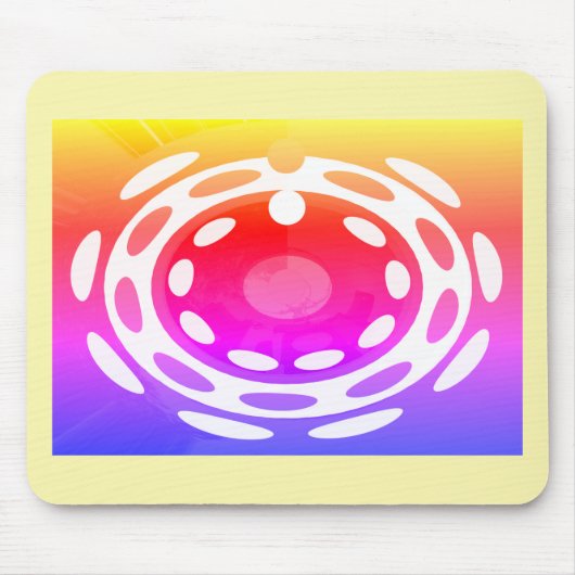 かわいらしフェスティバル マウスパッド (正面)