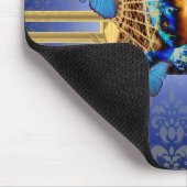 かわいらしフェミニンガーリーデザイン マウスパッド (コーナー)