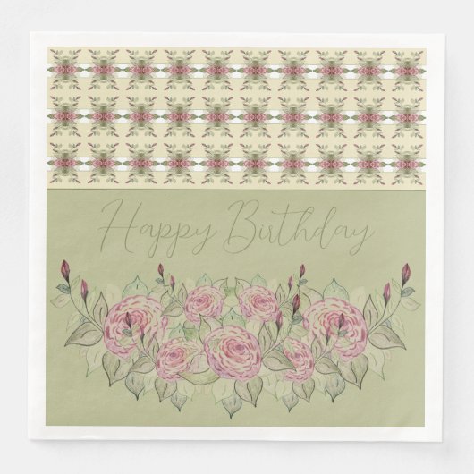 かわいらしフローラとパターンの混在 (正面)