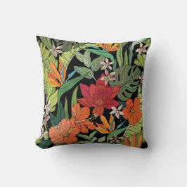 かわいらしフローラの装飾的な目を引く クッション