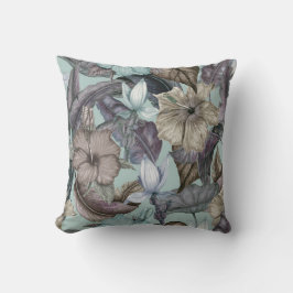 かわいらしフローラの装飾的な目を引く クッション