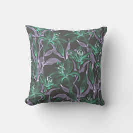 かわいらしフローラの装飾的な目を引く クッション