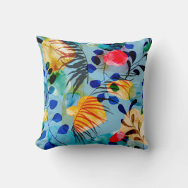 かわいらしフローラの装飾的な目を引く クッション