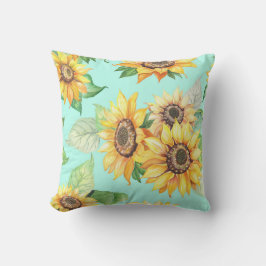 かわいらしフローラの装飾的な目を引く クッション