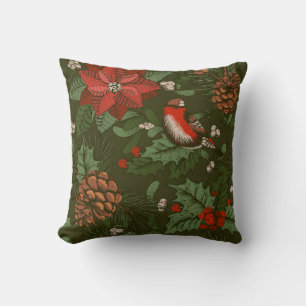 かわいらしフローラの装飾的な目を引く クッション