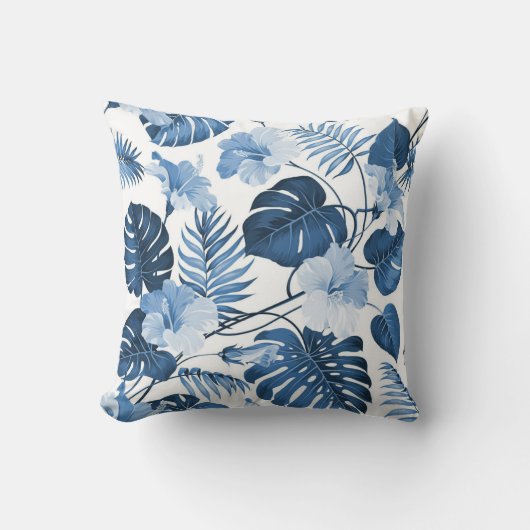 かわいらしフローラの装飾的な目を引く クッション (正面)