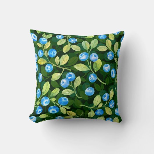 かわいらしフローラの装飾的な目を引く クッション (正面)