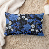 かわいらしフローラの装飾的な目を引く ランバークッション (ブランケット)