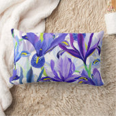 かわいらしフローラの装飾的な目を引く ランバークッション (ブランケット)