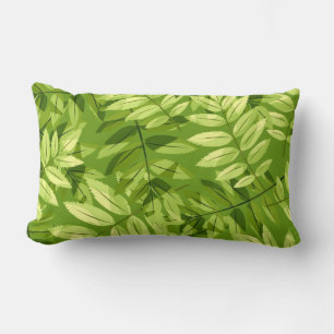 かわいらしフローラの装飾的な目を引く ランバークッション