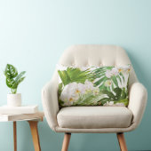 かわいらしフローラの装飾的な目を引く ランバークッション (椅子)