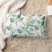 かわいらしフローラの装飾的な目を引く ランバークッション (ブランケット)