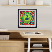 かわいらしフローラは感動的やる気を起こさせるだ ポスター