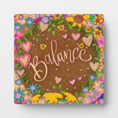 かわいらしフローラインスパイアおもしろいの平衡感度 フォトプラーク (正面)