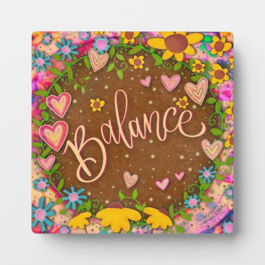 かわいらしフローラインスパイアおもしろいの平衡感度 フォトプラーク (正面)