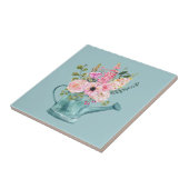 かわいらしフローラエレガントイラストレーション タイル (側面)