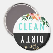 かわいらしフローラクリーン汚れ食洗機磁石 マグネット (正面/裏面)