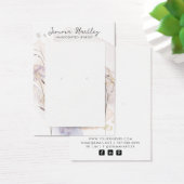 かわいらしフローラジュエリー表示カード (デスク)