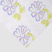 かわいらしフローラスケッチ 薄葉紙 (詳細)