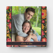 かわいらしフローラドラゴンフライのカスタマイズ写真名 フォトプラーク (正面)