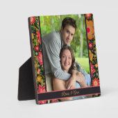 かわいらしフローラドラゴンフライのカスタマイズ写真名 フォトプラーク (正面)