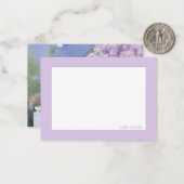 かわいらしフローラノートカード ノートカード (正面/裏面インサイチュ)