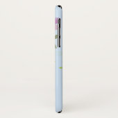 かわいらしフローラパーソナライズされたデザインケース Case-Mate iPhoneケース (裏面/左)