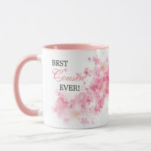 かわいらしフローラピンクの水の色の最高のいとこまで