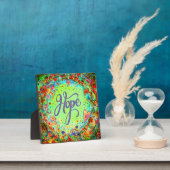 かわいらしフローラホッ感動的プのインスピレーション フォトプラーク (インサイチュ)