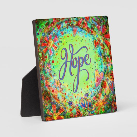 かわいらしフローラホッ感動的プのインスピレーション フォトプラーク (正面)