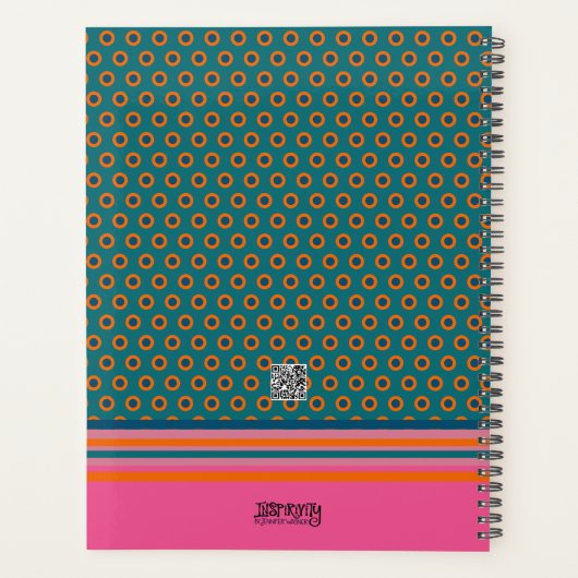 かわいらしフローラホープ明るいハート プランナー手帳 (裏面)