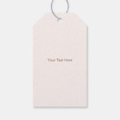 かわいらしフローラロエレガントマンバラバレンタイン ギフトタグ (裏面)