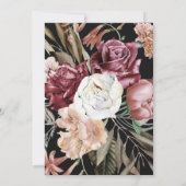 かわいらしフローラ卒業写真速報 案内状 (裏面)