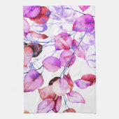 かわいらしフローラ台所用タオル キッチンタオル (縦)