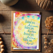 かわいらしフローラ夢インスパイアの卒業引用文 カード