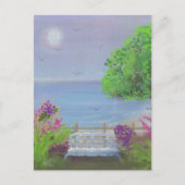 かわいらしフローラ座面積 ポストカード (正面)