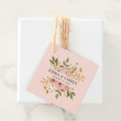 かわいらしフローラ庭園の結婚式 フェイバータグ (インサイチュ)