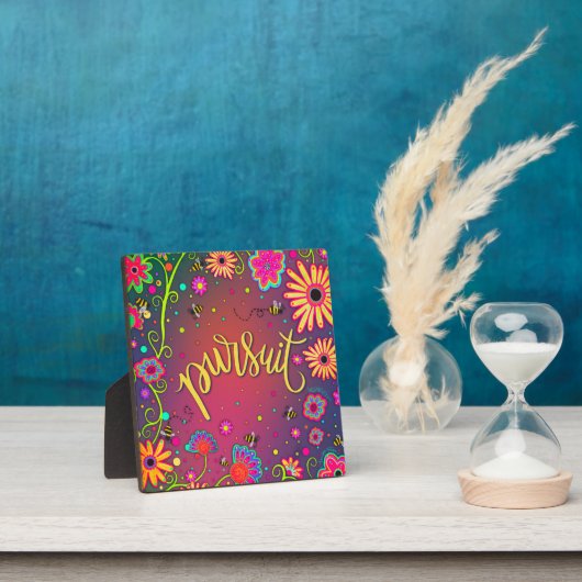 かわいらしフローラ感動的追従性感激 フォトプラーク (インサイチュ)