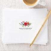 かわいらしフローラ戻りラベル ラベル (インサイチュ)